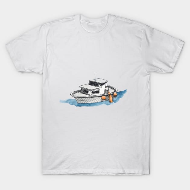 Boat T-Shirt by teufelberg